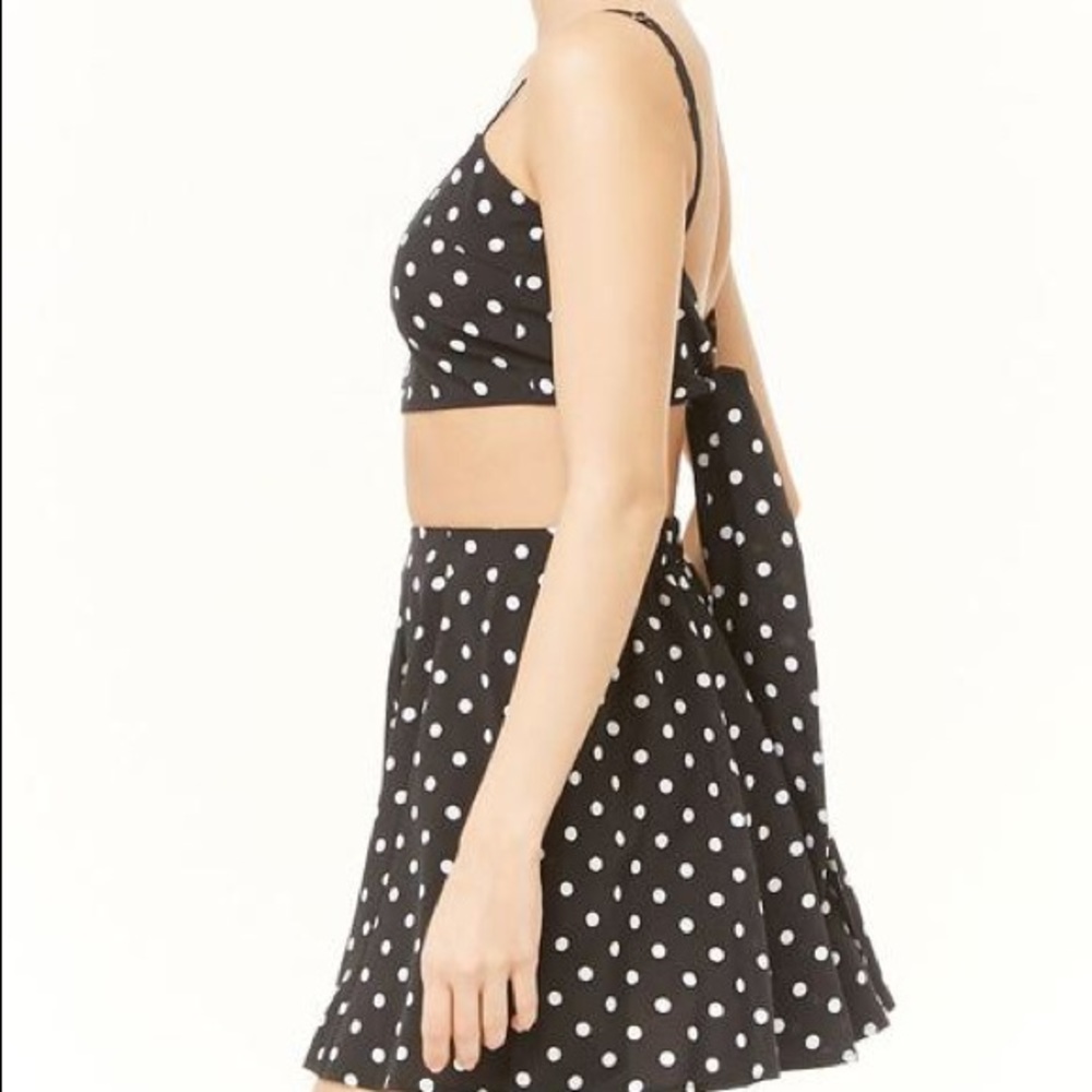 Nic & Jo Polka Dot Skirt Set